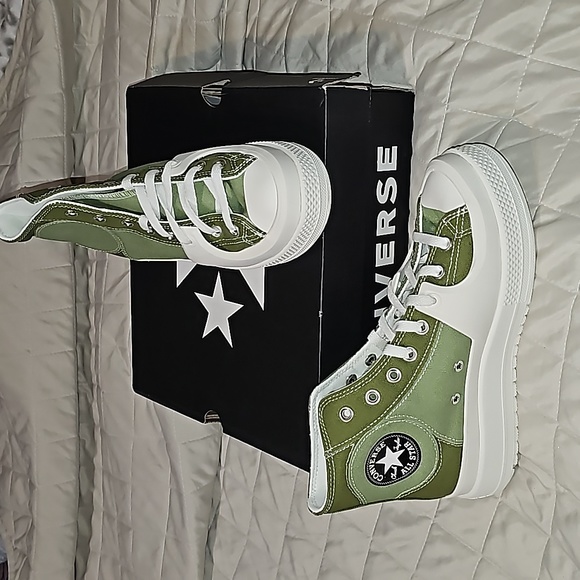 Converse Shoes - Converse Alligator Friend Grassy